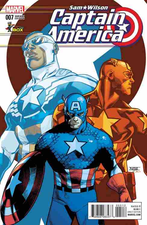 Captain America: Sam Wilson #7 Variation F Main image