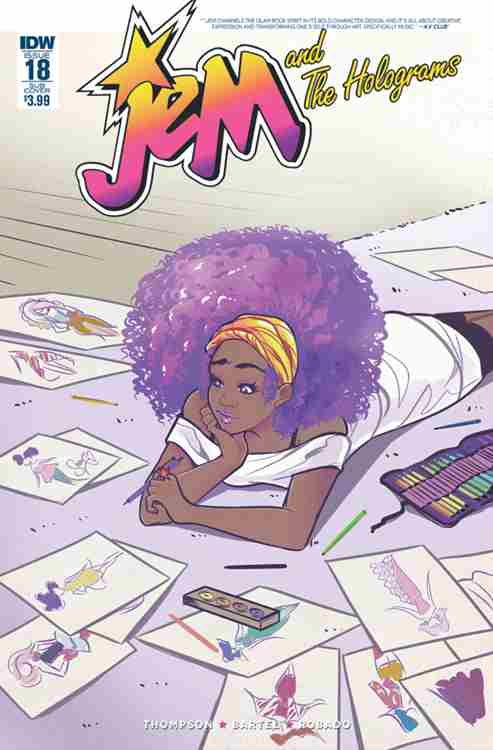 Jem & the Holograms #18 Variation A Main image