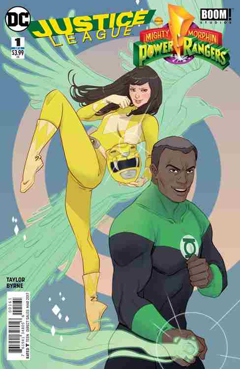 Justice League/Power Rangers #1 Variation F