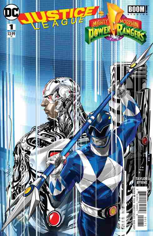 Justice League/Power Rangers #1 Variation G