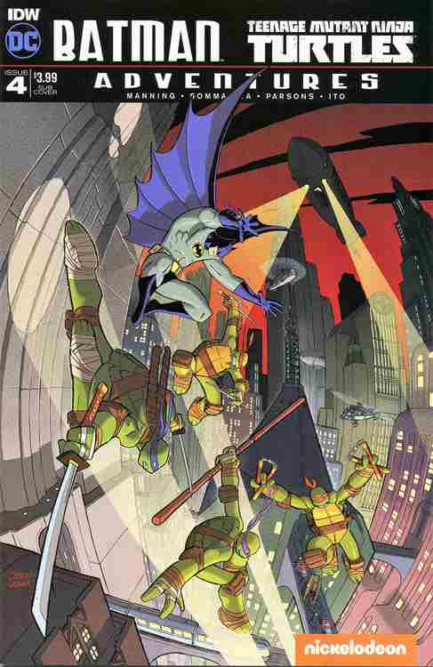 Batman/Teenage Mutant Ninja Turtles Adventures #4 Variation A Main image