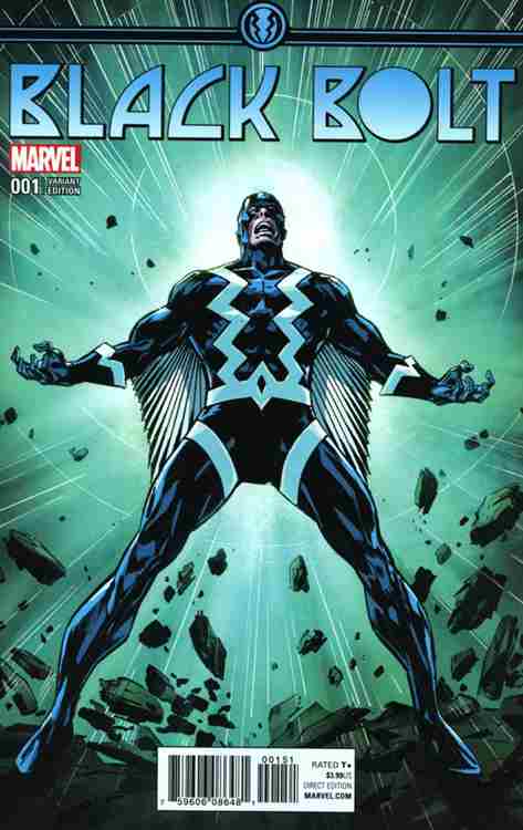Black Bolt #1 Variation D Main image