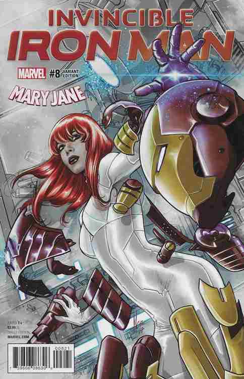 Invincible Iron Man (3rd Series) #8 Variation A