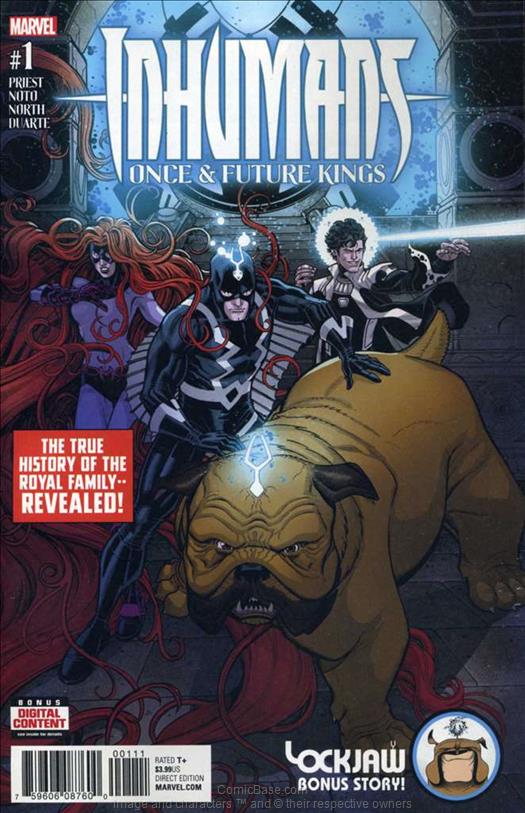 Inhumans: Once and Future Kings #1