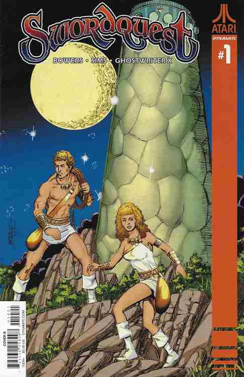 Swordquest (Dynamite) #1 Variation B Main image