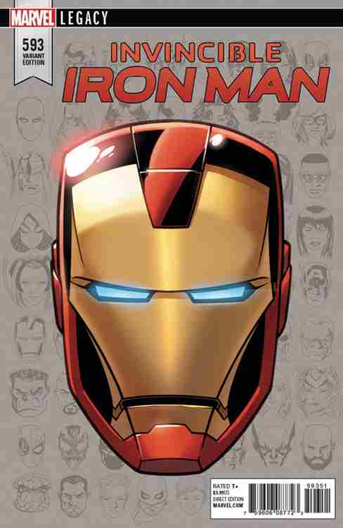 Invincible Iron Man #593 Variation B
