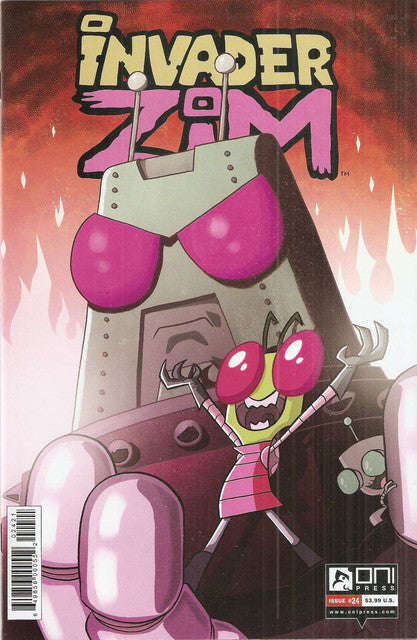 Invader Zim #24 Variation A Main image