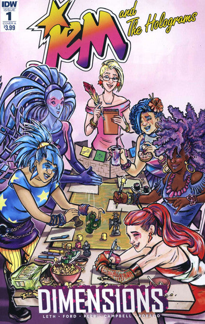 Jem and the Holograms: Dimensions #1 Variation A Main image