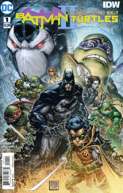 Batman/Teenage Mutant Ninja Turtles II #1 Main image