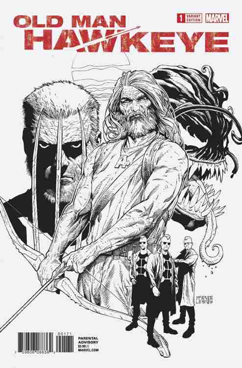 Old Man Hawkeye #1 Variation F