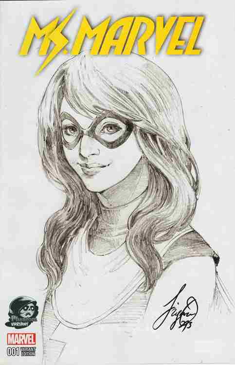 Ms. Marvel (4th Series) #1 Variation H
