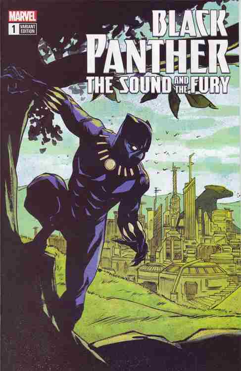 Black Panther: The Sound and the Fury #1 Variation B Main image
