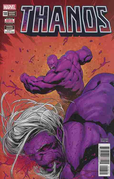Thanos (3rd Series) #18-2nd printing
