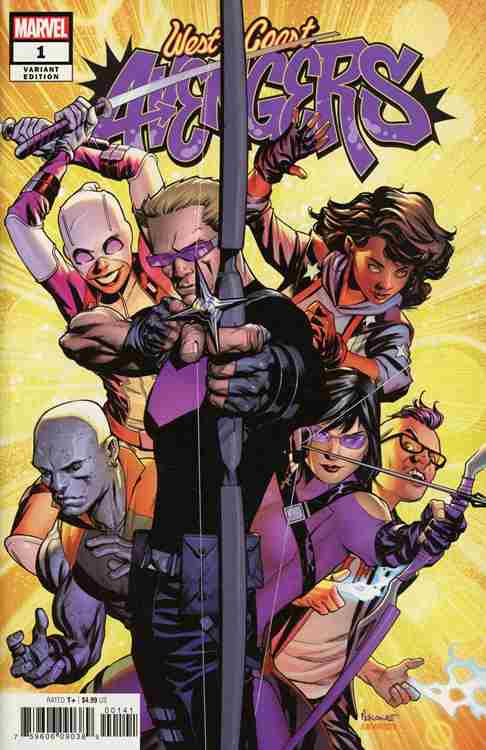 West Coast Avengers (2nd Series) #1 Variation C Main image