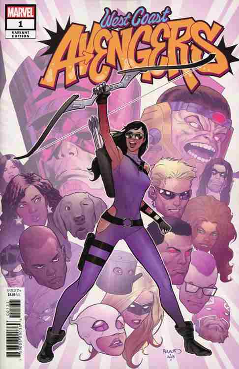 West Coast Avengers (2nd Series) #1 Variation B Main image