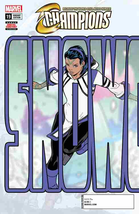 Champions #19-2nd printing Main image