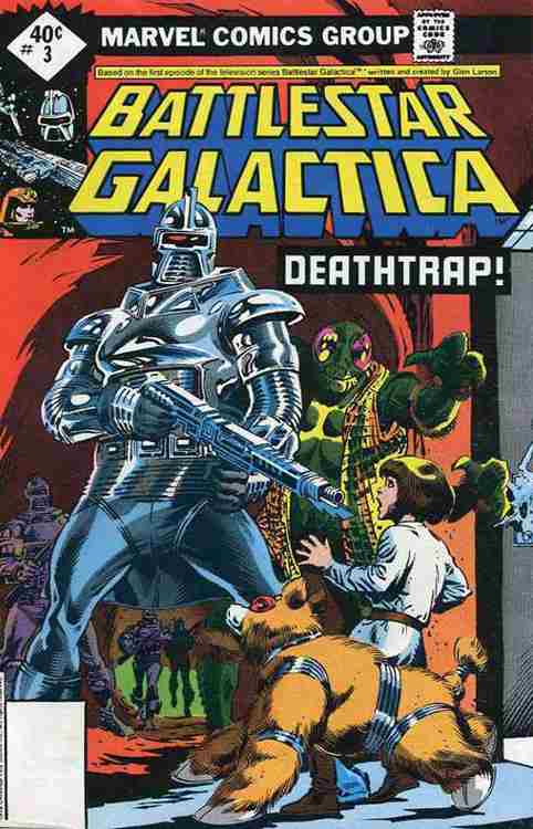 Battlestar Galactica (Marvel) #3 Variation A Main image