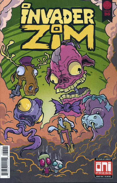 Invader Zim #36 Variation B Main image