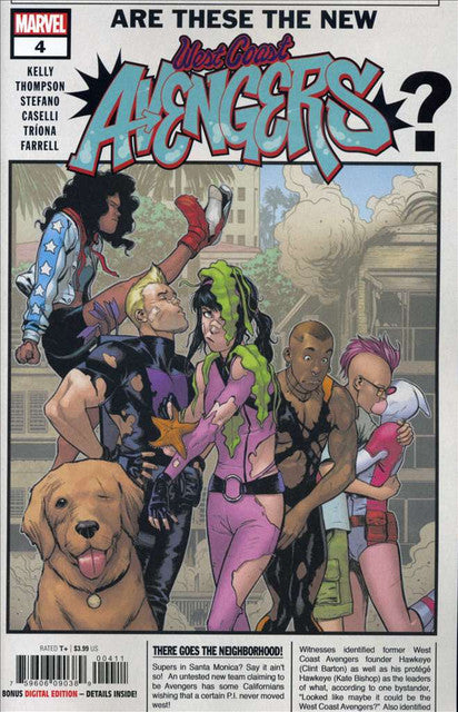 West Coast Avengers (2nd Series) #4 Main image