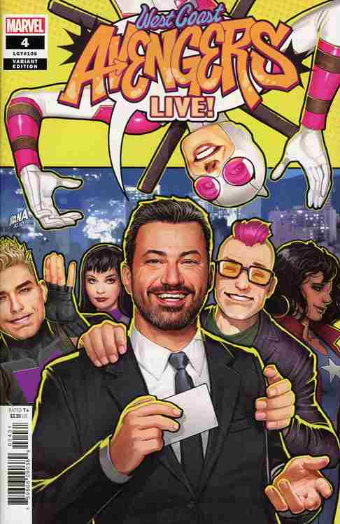 West Coast Avengers (2nd Series) #4 Variation B Main image