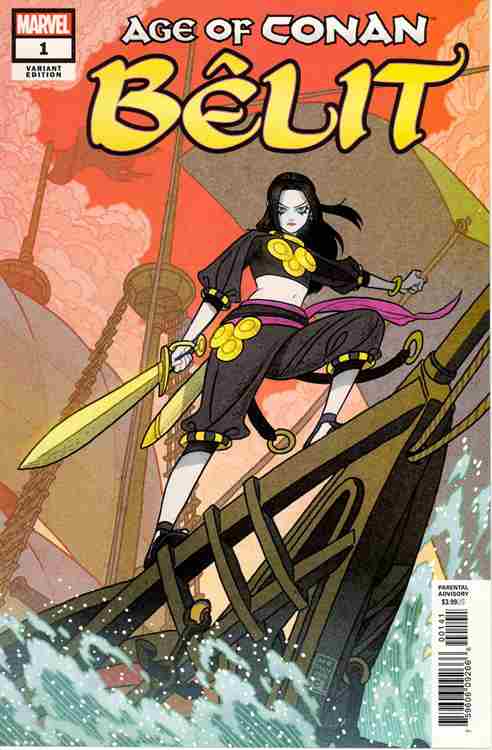 Age of Conan: Belit #1 Variation C Main image