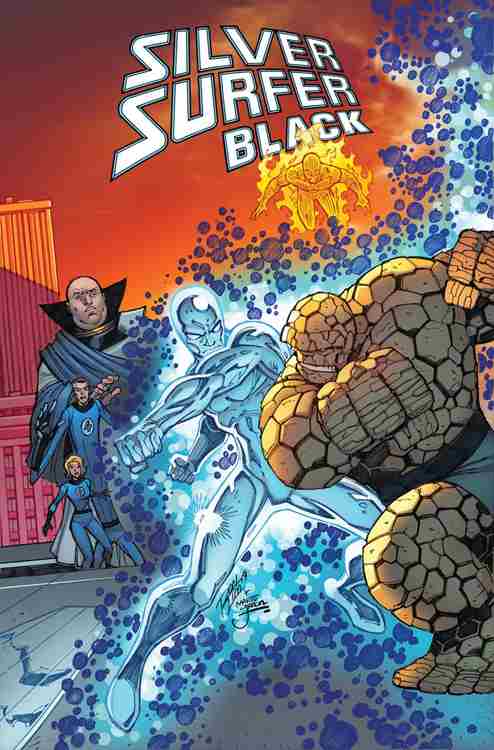 Silver Surfer: Black #2 Variation B