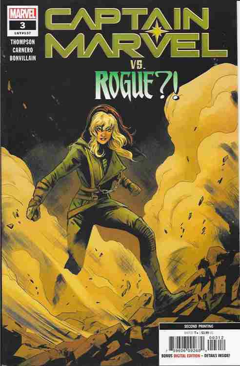 Captain Marvel (11th Series) #3-2nd printing Main image