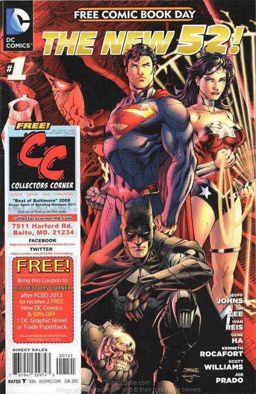 DC Comics: The New 52 Free Comic Book Day #52