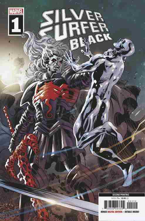 Silver Surfer: Black #1-2nd printing
