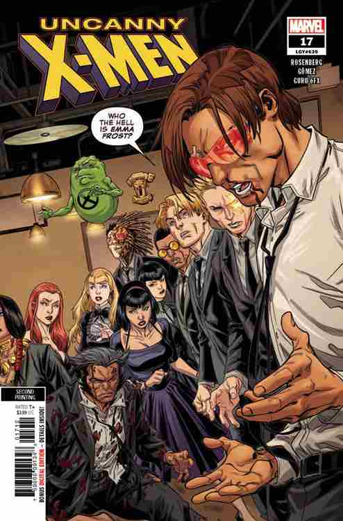 Uncanny X-Men (5th Series) #17-2nd printing Main image