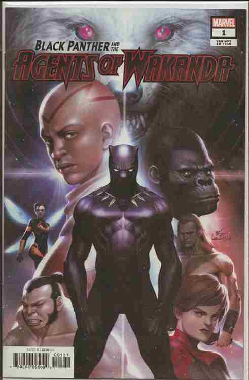 Black Panther and the Agents of Wakanda #1 Variation B Main image