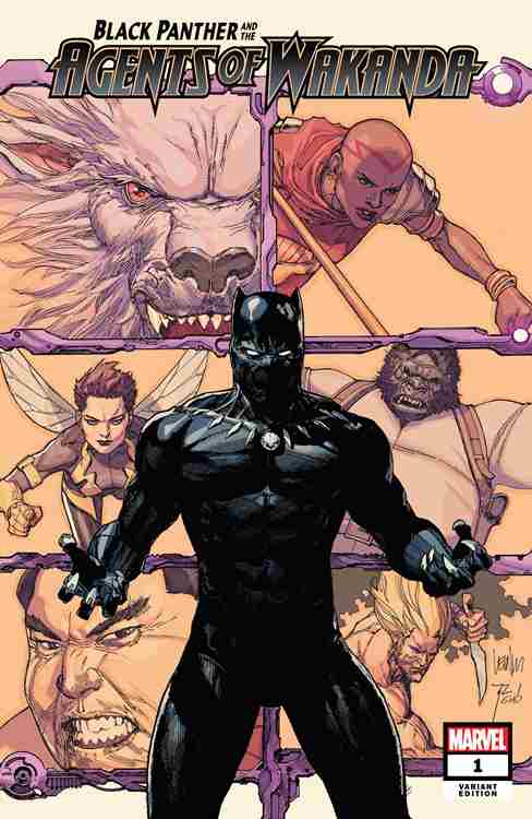 Black Panther and the Agents of Wakanda #1 Variation D Main image