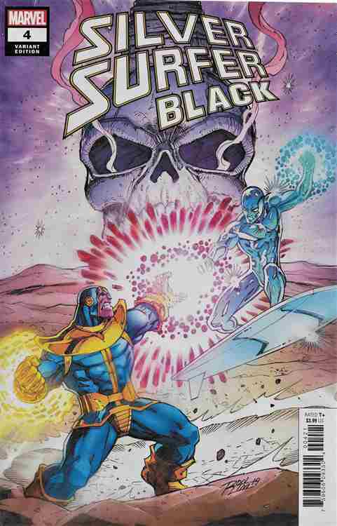 Silver Surfer: Black #4 Variation A