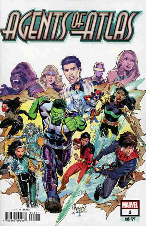 Agents of Atlas (3rd Series) #1 Variation B Main image