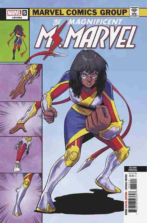 The Magnificent Ms. Marvel #5-2nd printing