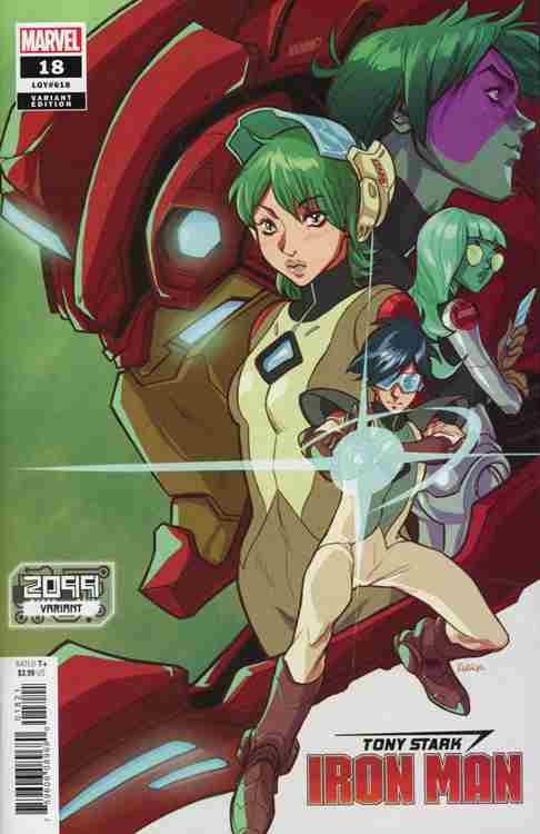 Tony Stark: Iron Man #18 Variation A Main image