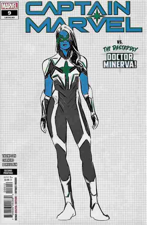 Captain Marvel (11th Series) #9-2nd printing Main image