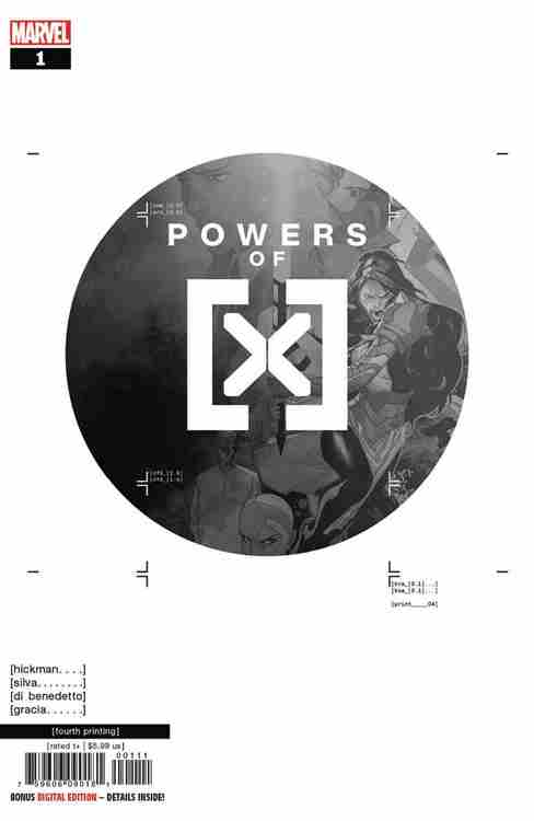 Powers of X #1-4th printing