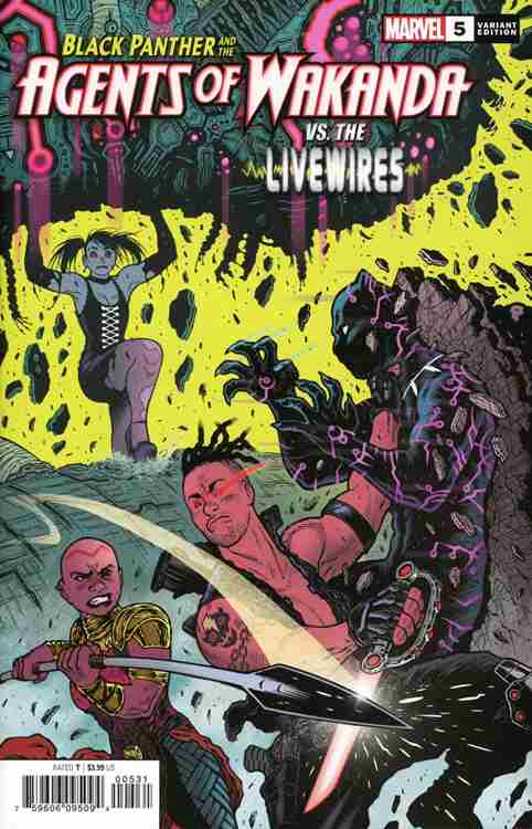 Black Panther and the Agents of Wakanda #5 Variation B Main image