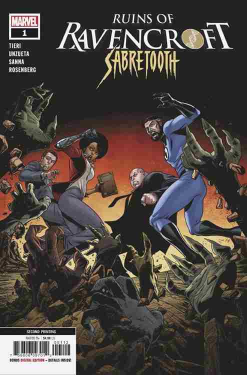 Ruins of Ravencroft: Sabretooth #1-2nd printing