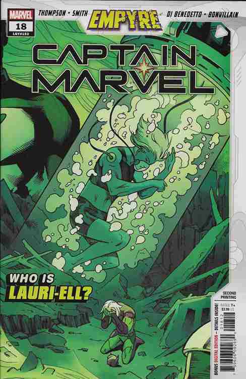 Captain Marvel (11th Series) #18-2nd printing Main image