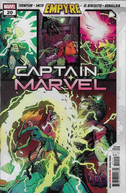Captain Marvel (11th Series) #20-2nd printing Main image