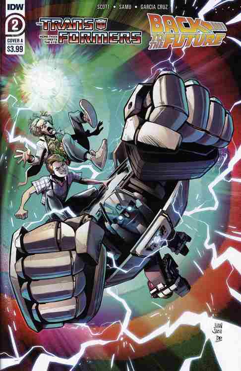Transformers/Back to the Future #2 Variation A Main image