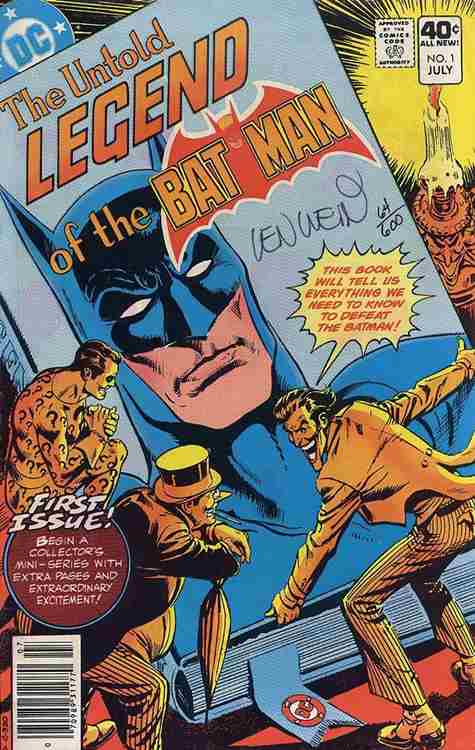 The Untold Legend of the Batman #1 Variation B Main image