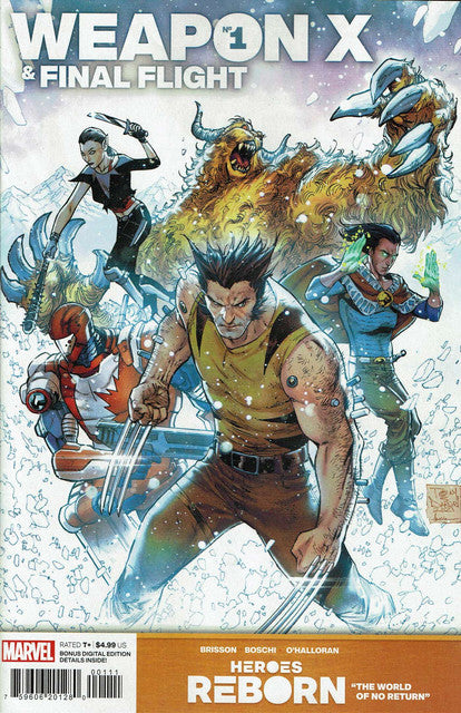 Heroes Reborn: Weapon X & Final Flight #1