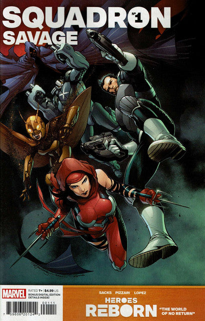 Heroes Reborn: Squadron Savage #1