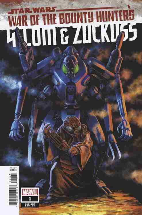 Star Wars: War of the Bounty Hunters—4-LOM & Zuckuss #1 Variation B