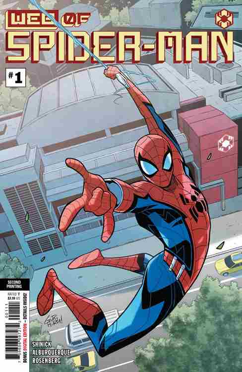 W.E.B. of Spider-Man (3rd Series) #1-2nd printing Main image