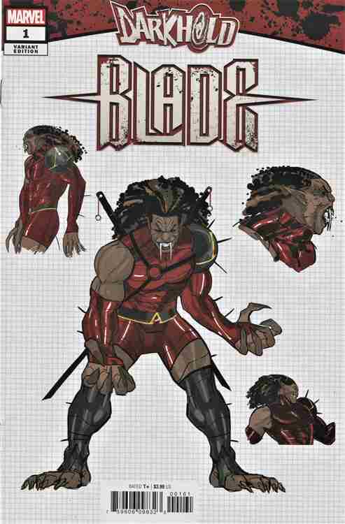 The Darkhold: Blade #1 Variation D