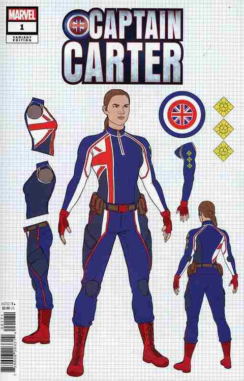 Captain Carter #1 Variation F Main image